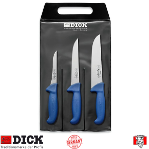 Set noževa Dick 8 2553-00, ErgoGrip, pakiranje 3 kom, plavi