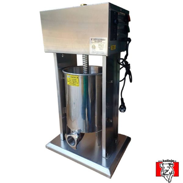 Električna stolna punilica za kobasice 10 L, motor 120 W, 10 brzina - Slika 2