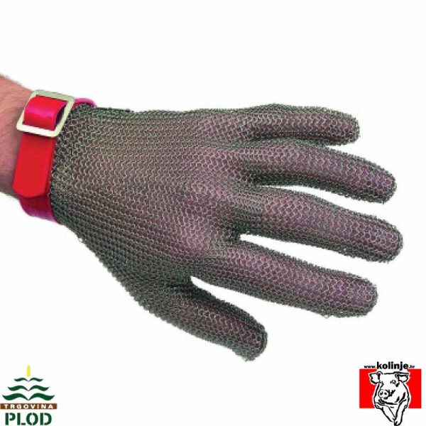 Rukavica zaštitna mesarska, inox