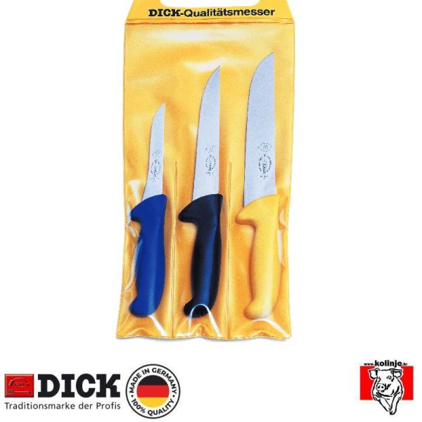 Set noževa Dick 8 2570-00, ErgoGrip, pakiranje 3 kom