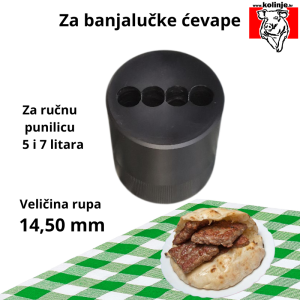 Nastavak ručne punilice 5 i 7 L za banjalučke ćevape