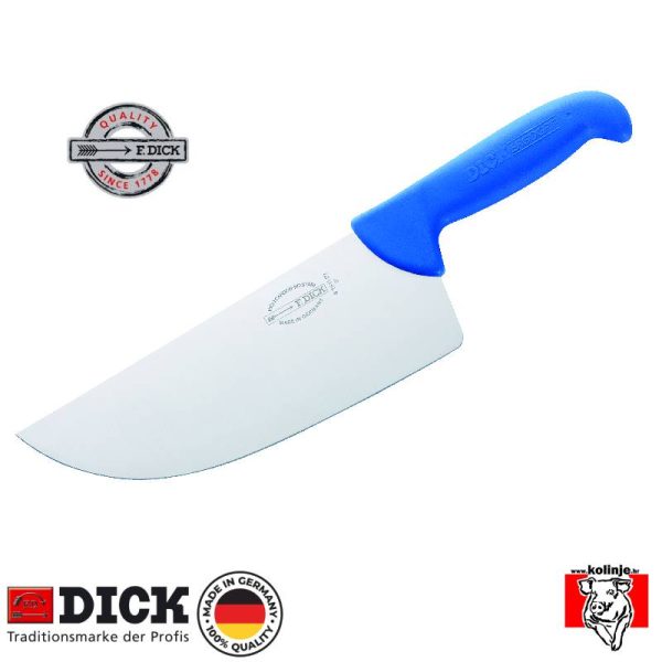 Nož mesarski Dick 8 2641 - 22 cm, ErgoGrip, plavi