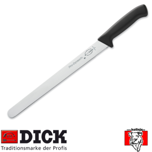 Nož za pršut Dick 8 5036 - 30 cm, crni