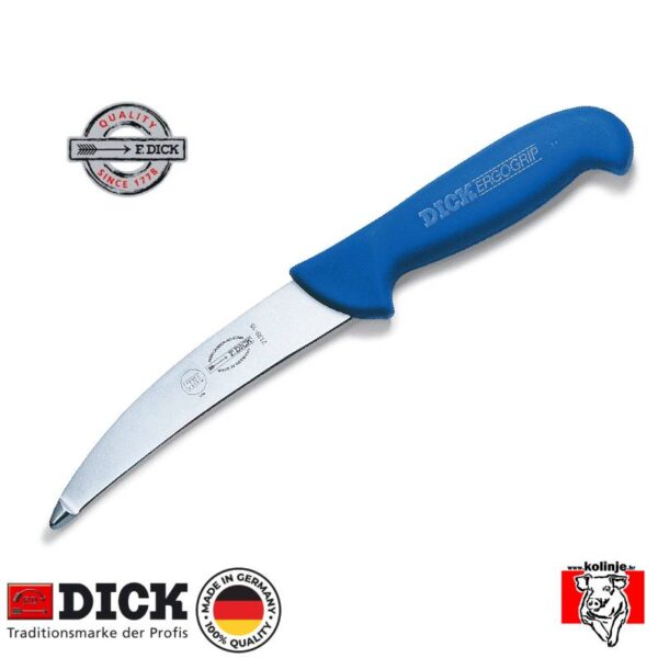 Nož za iznutrice Dick 8 2139, ErgoGrip, plavi