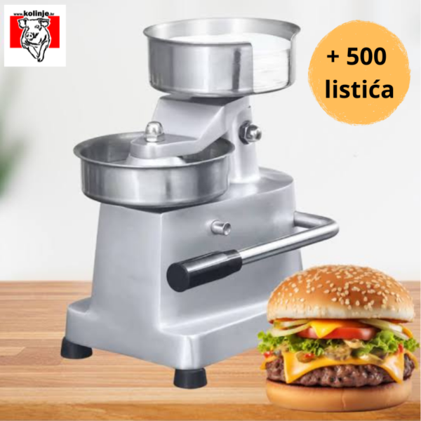 Preša za pljeskavice – hamburgere, ručna